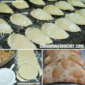 Massa de Pastel com Leite