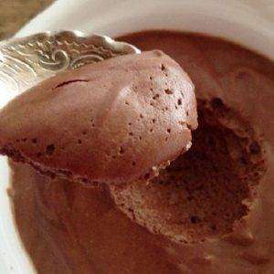 Mousse de Chocolate em Pó
