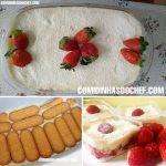 Pavê De Leite Ninho com Morango