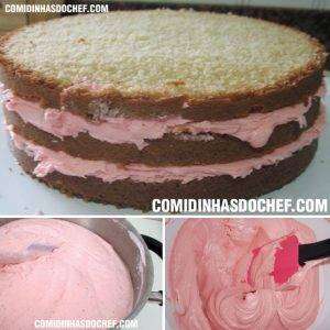 Recheio de Morango para Bolo de Aniversário