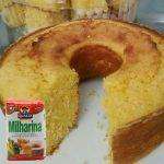 Bolo de Flocos de Milho