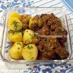 Carne com Batata na Pressão