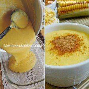 Curau de Milho Verde Cremoso