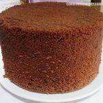 Pão de Ló de Chocolate Fofinho