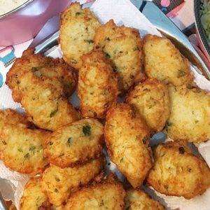 Bolinho de Sobra de Arroz