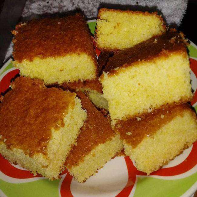 Bolo de Fubá com Farinha de Trigo - Comidinhas do Chef