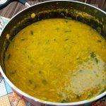 Caldo de Mandioca com Frango