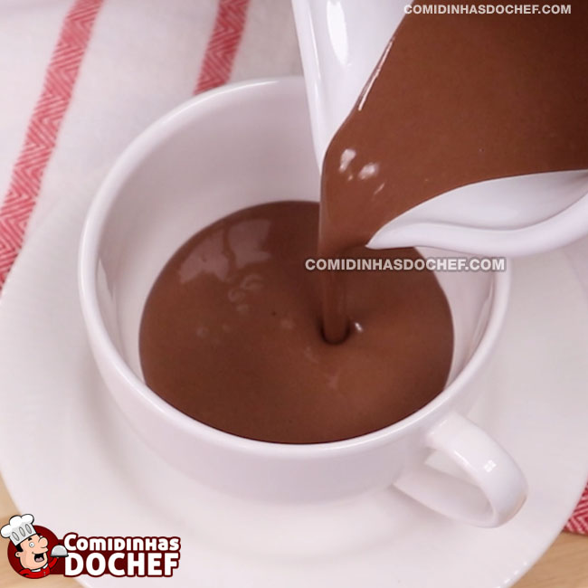 Chocolate Quente com Leite Condensado - Passo 5