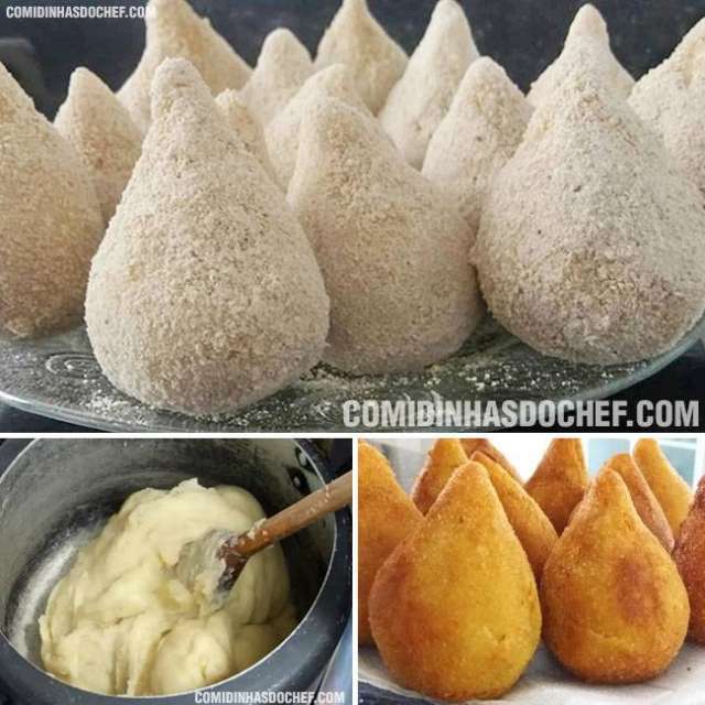 Massa De Coxinha SEM Leite - Comidinhas Do Chef