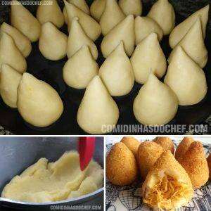 Massa de Coxinha Simples