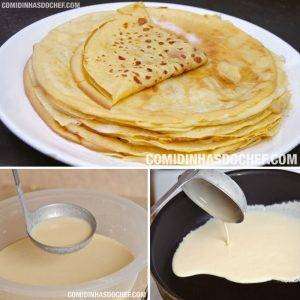 Massa de Panqueca com Água