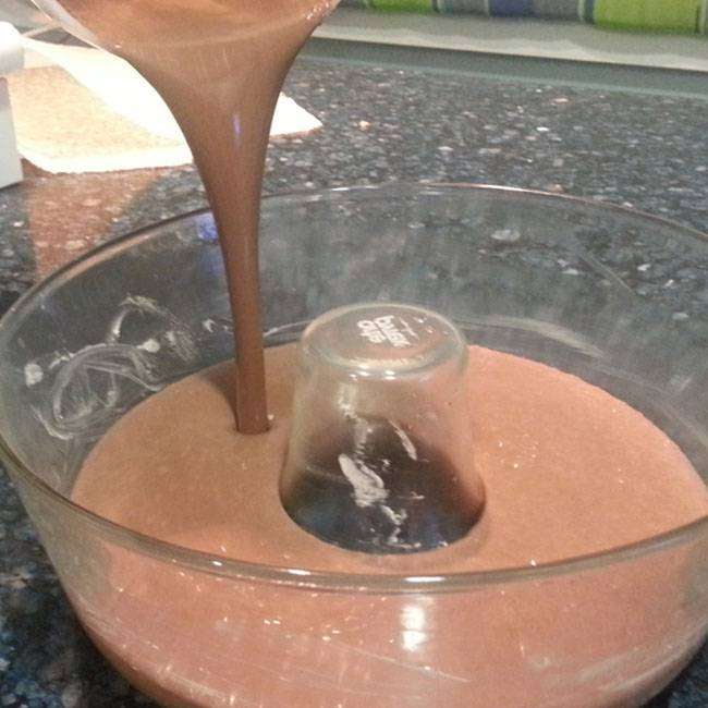 Pudim de Chocolate de Liquidificador