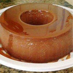 Pudim de Chocolate de Liquidificador