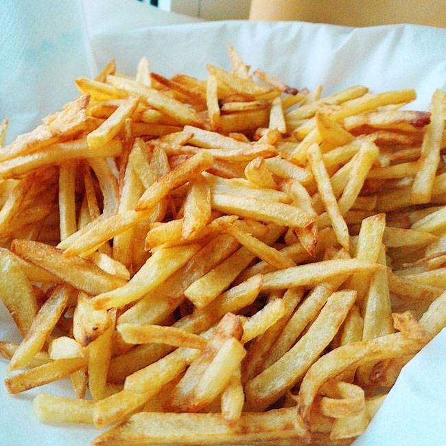 Batata frita: sequinha e bem crocante