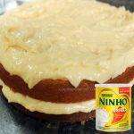 Recheio de Leite Ninho no Fogo