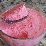Gelatina com Creme de Leite e Leite Condensado no Liquidificador