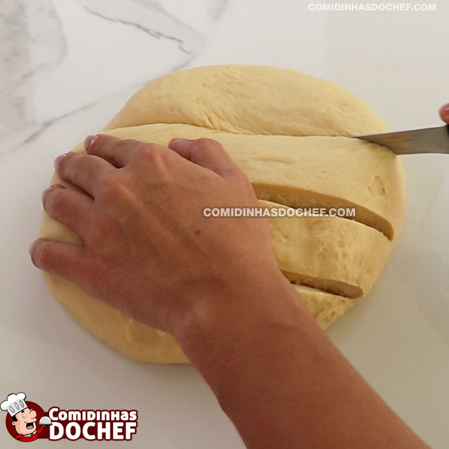 Pão Doce Fácil com Fermento Seco - Passo 7