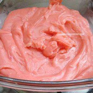Recheio de Morango com Gelatina
