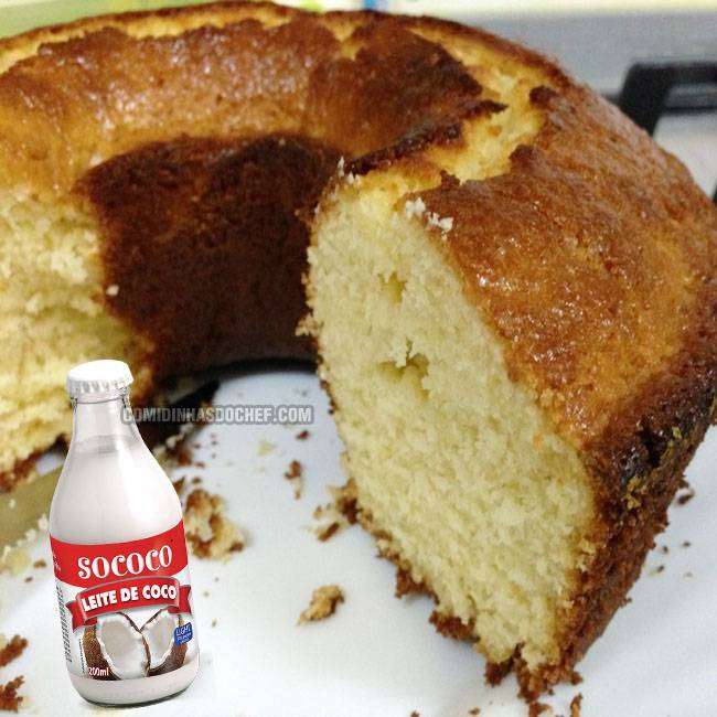 Bolo de coco de liquidificador, Bolos