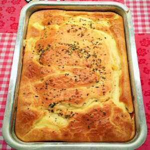 Torta de Frango de Liquidificador