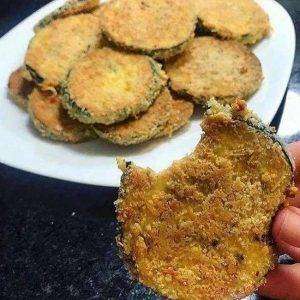 Berinjela à Milanesa no Forno