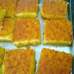 Bolo de Mandioca com Coco