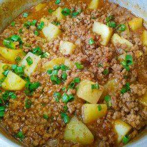 Carne Moída com Batata