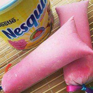 Geladinho de Nesquik