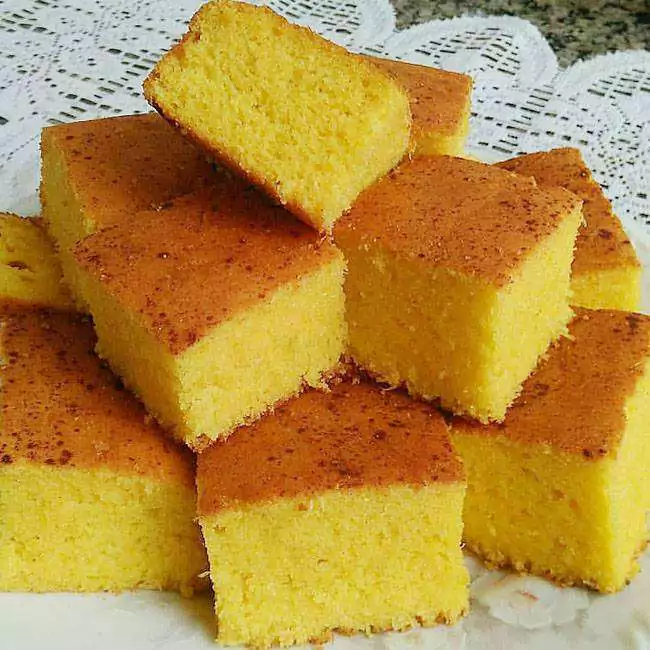 Bolo de Milho Sem Leite - Comidinhas do Chef