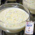 Mousse de Coco com Leite Condensado