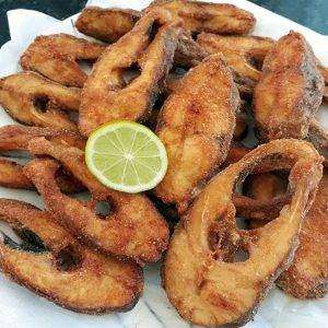 Peixe Empanado com Farinha de Trigo