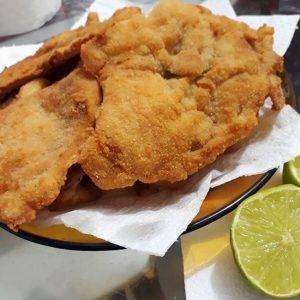 Peixe Frito Empanado