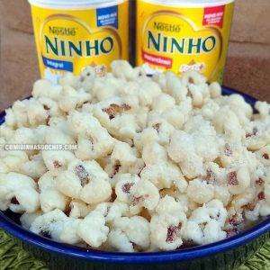 Pipoca Doce com Leite Ninho