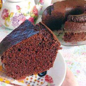 Bolo de Chocolate Fofo