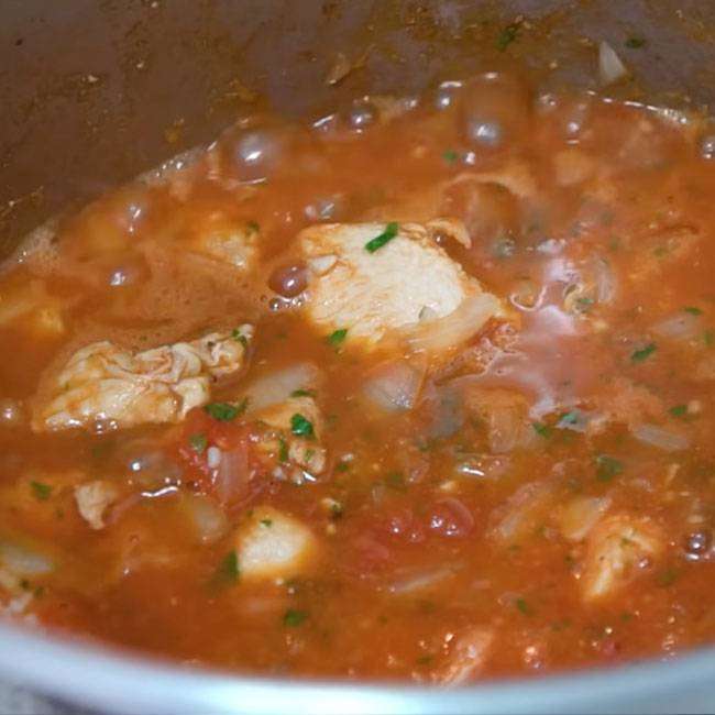 Frango Desfiado Com Molho De Tomate Comidinhas Do Chef