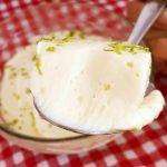 Mousse de Limão com Creme de Leite