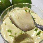 Mousse de Limão com a Fruta