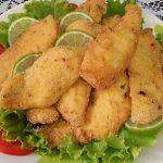 Peixe Empanado com Fubá