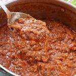 Molho de Carne Moída