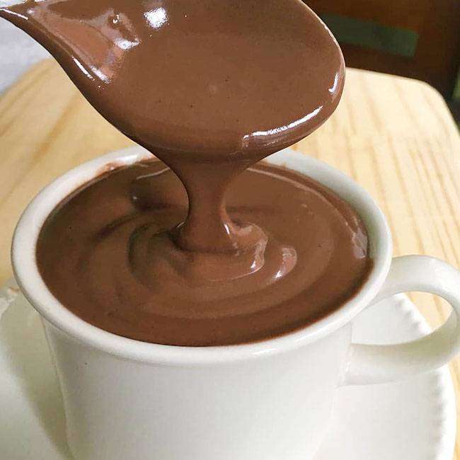 Como fazer um chocolate quente bem gostoso