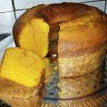 Bolo de Abóbora de Liquidificador