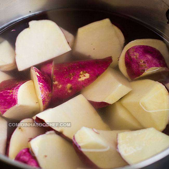 Bolo de Batata Doce Cremoso