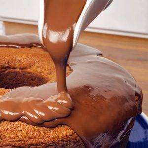 Calda de Chocolate para Bolo de Chocolate