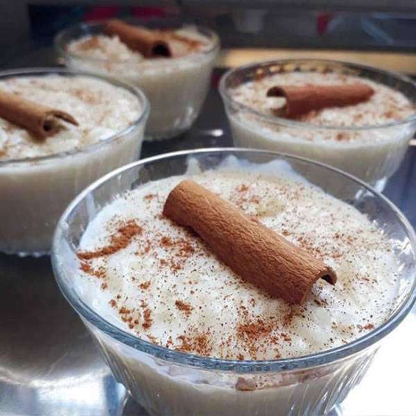 Arroz Doce com Leite Condensado