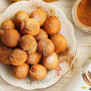 Bolinho de Chuva com Canela