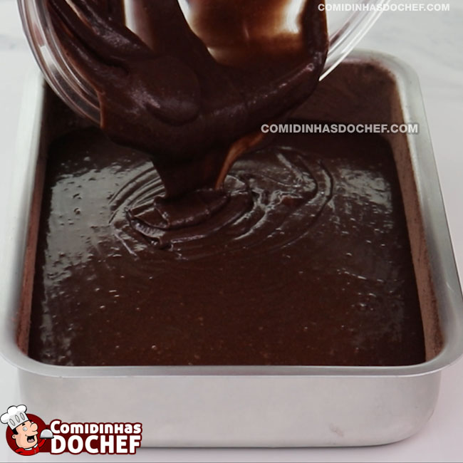 Brownie de Chocolate Fácil - Passo 5