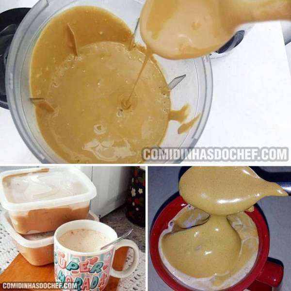 Cappuccino Cremoso no Liquidificador
