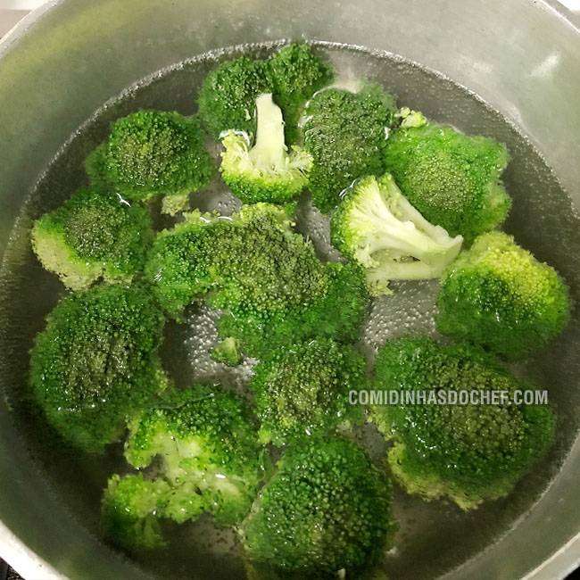 Arroz com Brócolis - Passo 2