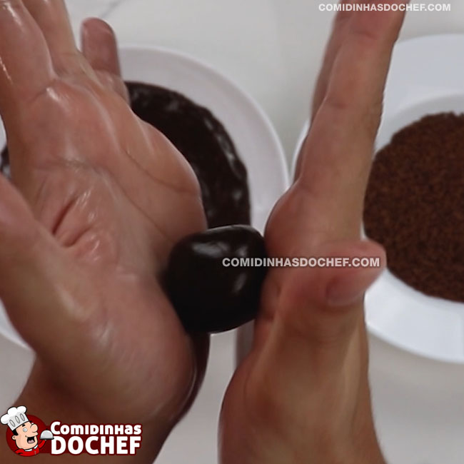 Brigadeiro Gourmet de Chocolate - Passo 6