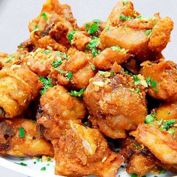 Frango a Passarinho na Panela de Pressão